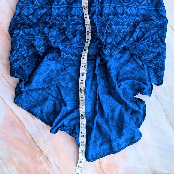 Mossimo Royal Blue High Low Skirt NWOT - Picture 6 of 7
